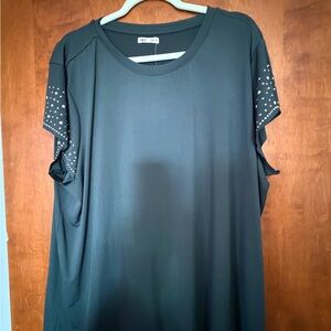 Edge from Maurice’s Blouse with Embellished Sleeves